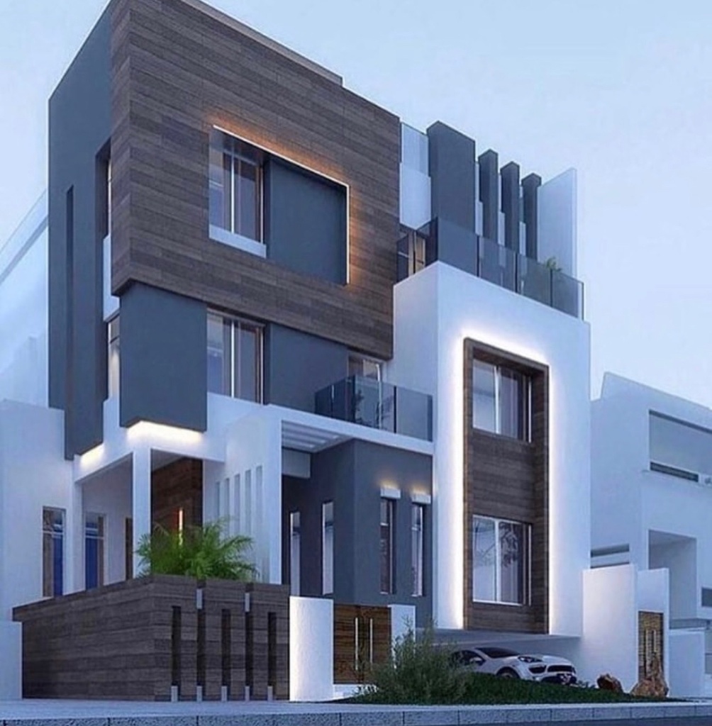 Prefabricated house with three floors  - بيت جاهز ثلاث ادوار ونصف